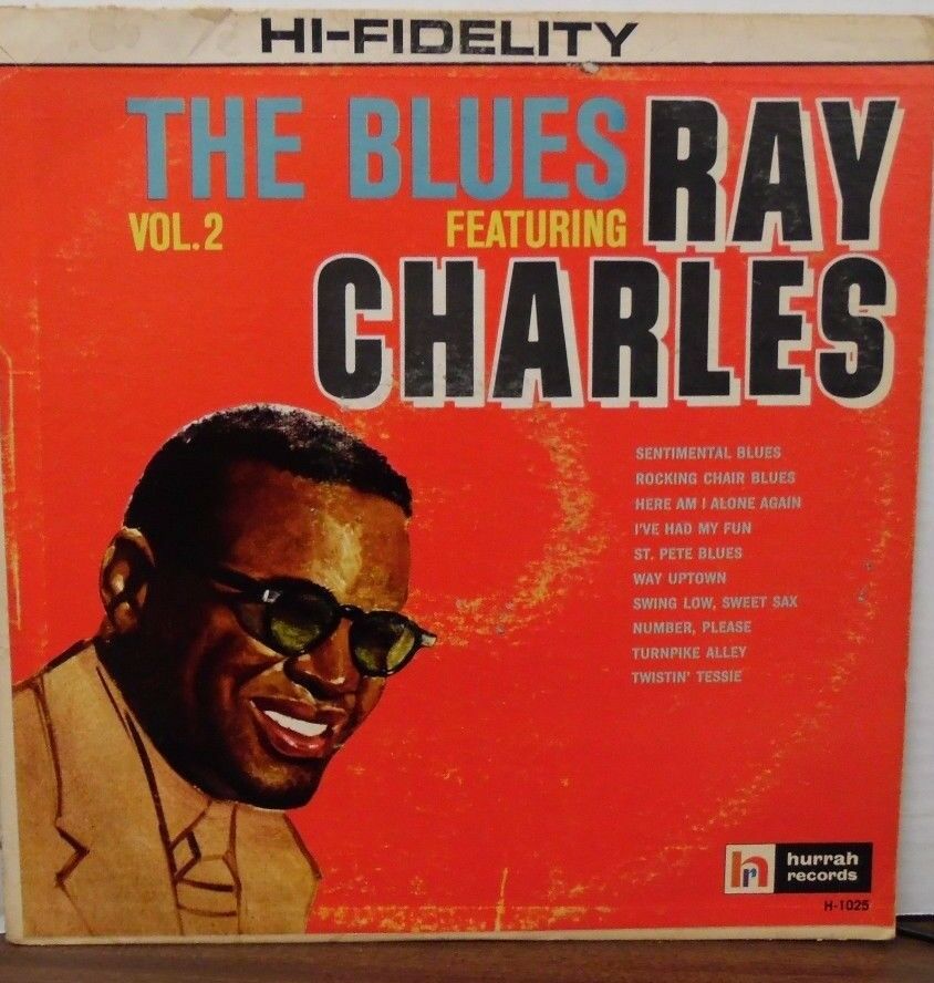 The Blues featuring Ray Charles Vol. 2 33RPM H-1025-A 100116LLE#2
