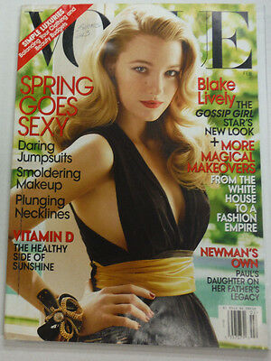 Vogue Magazine Blake Lively & Vitamin D February 2009 070215R