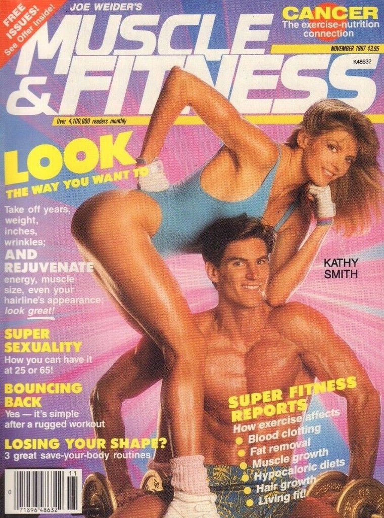 Muscle & Fitness November 1987 Kathy Smith 052617nonDBE