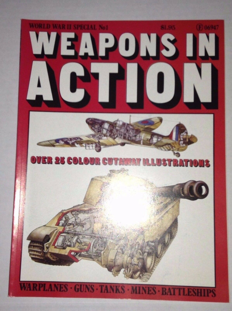 Weapons In Action Magazine Hurricane I Spitfire MK October 1977 010217RH