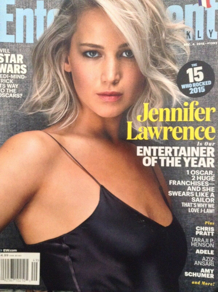 Entertainment Weekly Magazine Jennifer Lawrence December 4, 2015 122817nonrh