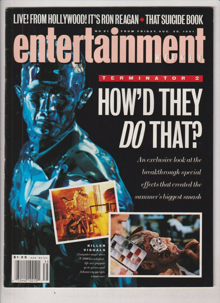 Entertainment Weekly Arnold Schwarzenegger August 30, 1991 021720nonr