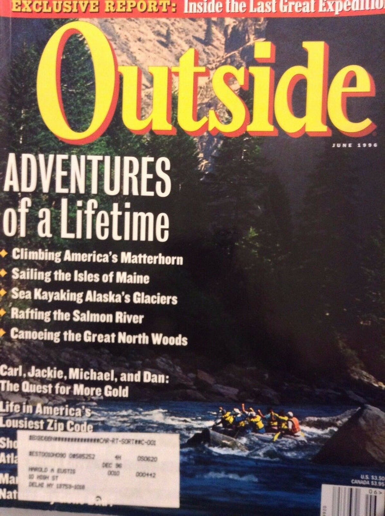 Outside Magazine Adventures Of A Lifetime June 1996 110317nonrh