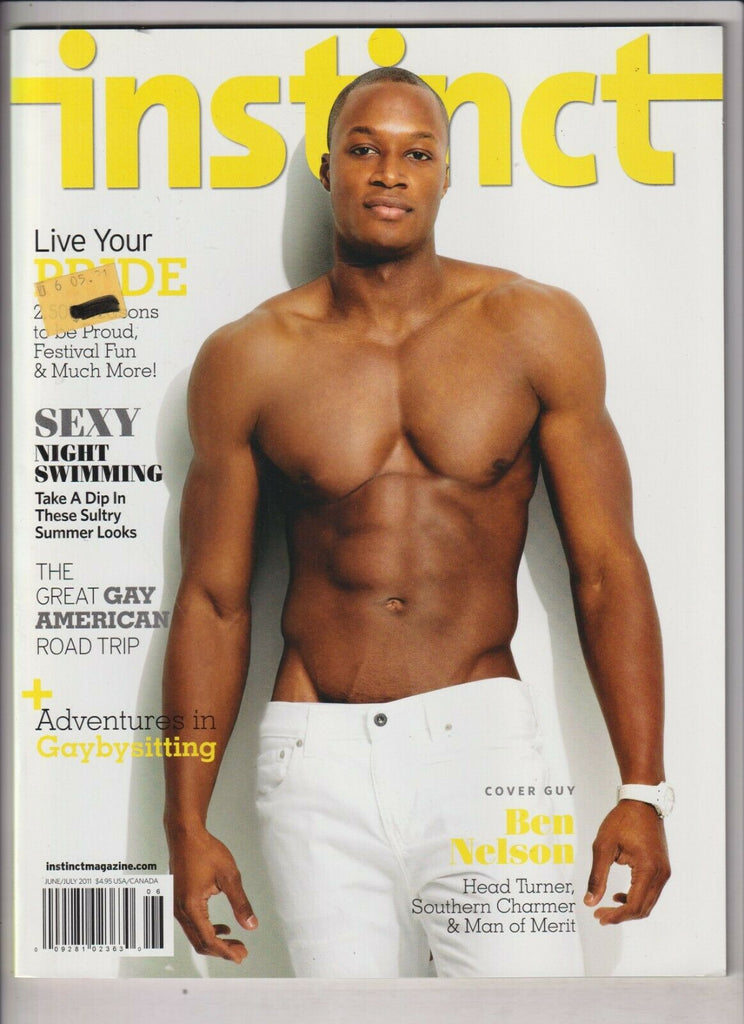 Instinct Gay Interest Magazine Ben Nelson Gaybysitting June/July 2011 030320nonr