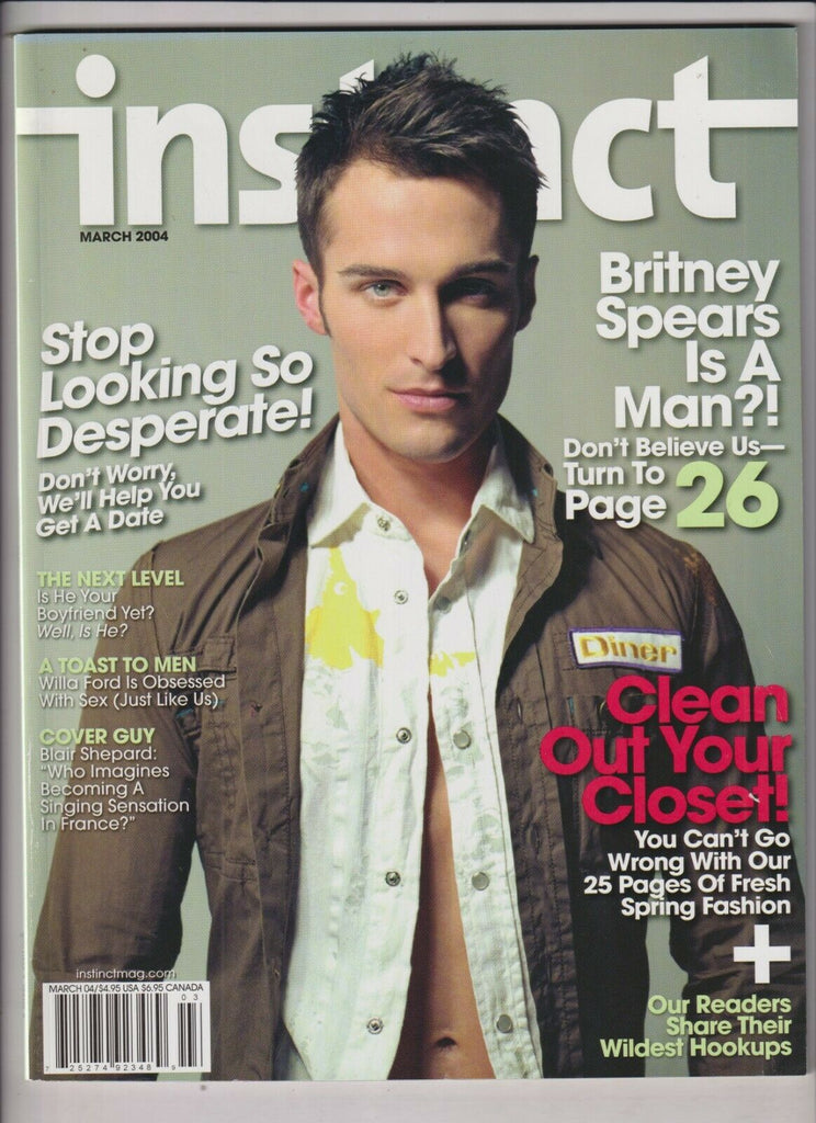 Instinct Gay Fashion Mag Blair Shepard Patrick Moore March 2004 031020nonr