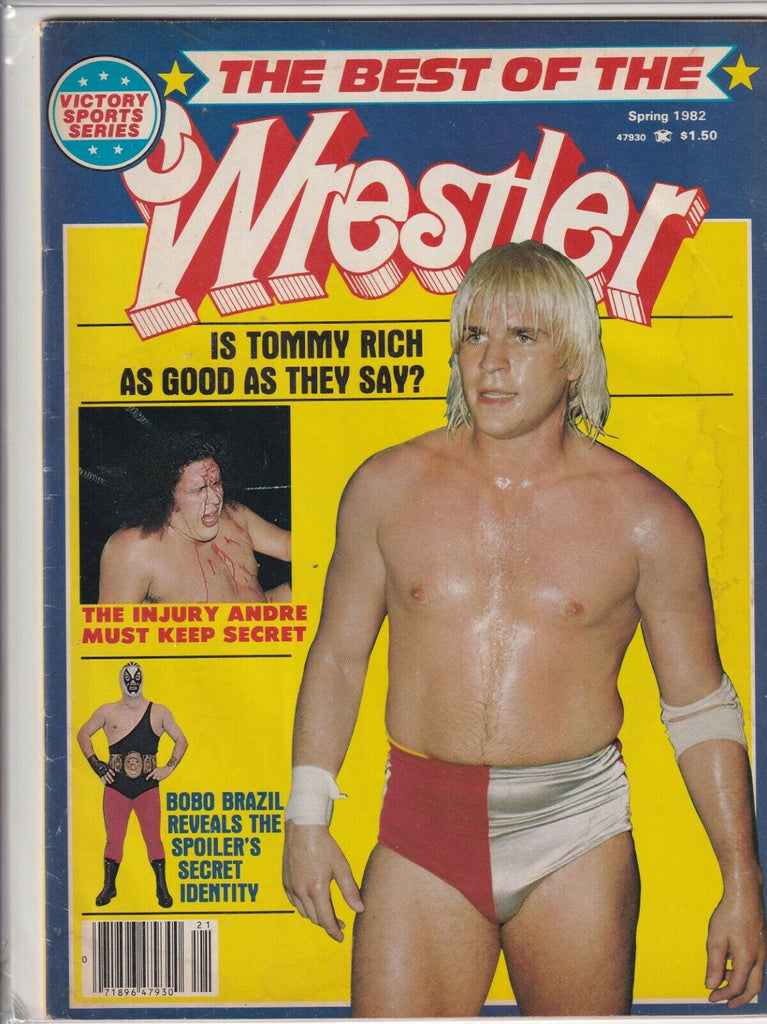 The Wrestler Magazine Tommy Rich The Best Of Issue Spring 1982 061719nonr