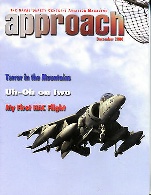 Approach Magazine December 2000 Terror In The Mountains EX FAA 030716jhe