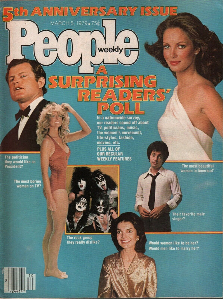 People Weekly March 5 1979 Farrah Fawcett Jacqueline Kennedy 022120AME