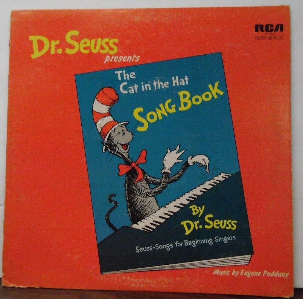 Dr. Seuss Presents The Cat in the Hat songbook vinyl R110341 062418LLE