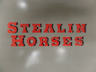 STEALIN HORSES PROMO 12" Sampler 33RPM 030116 TLJ