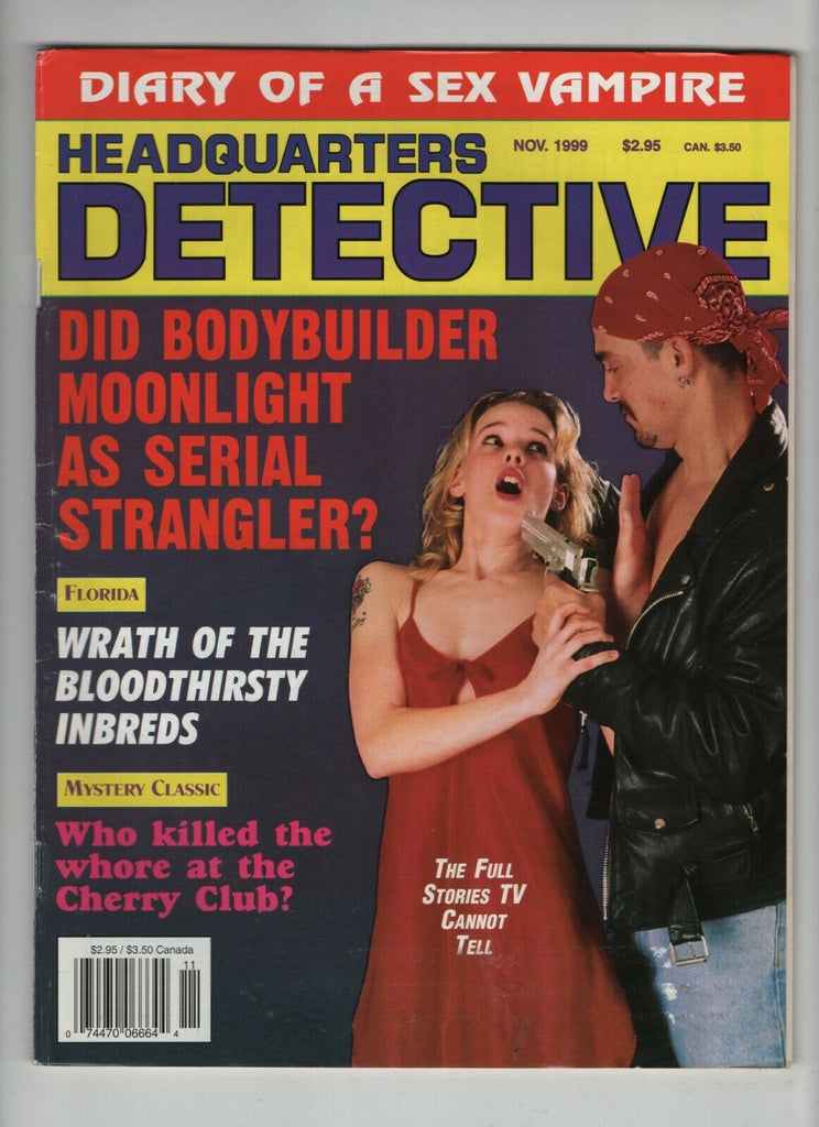 Headquarters Detective Mag Bodybuilder Strangler November 1999 051120nonrh