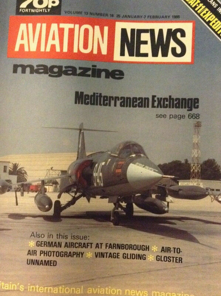 Aviation News Magazine Mediterranean Exchange January/February 1985 021119nonrh