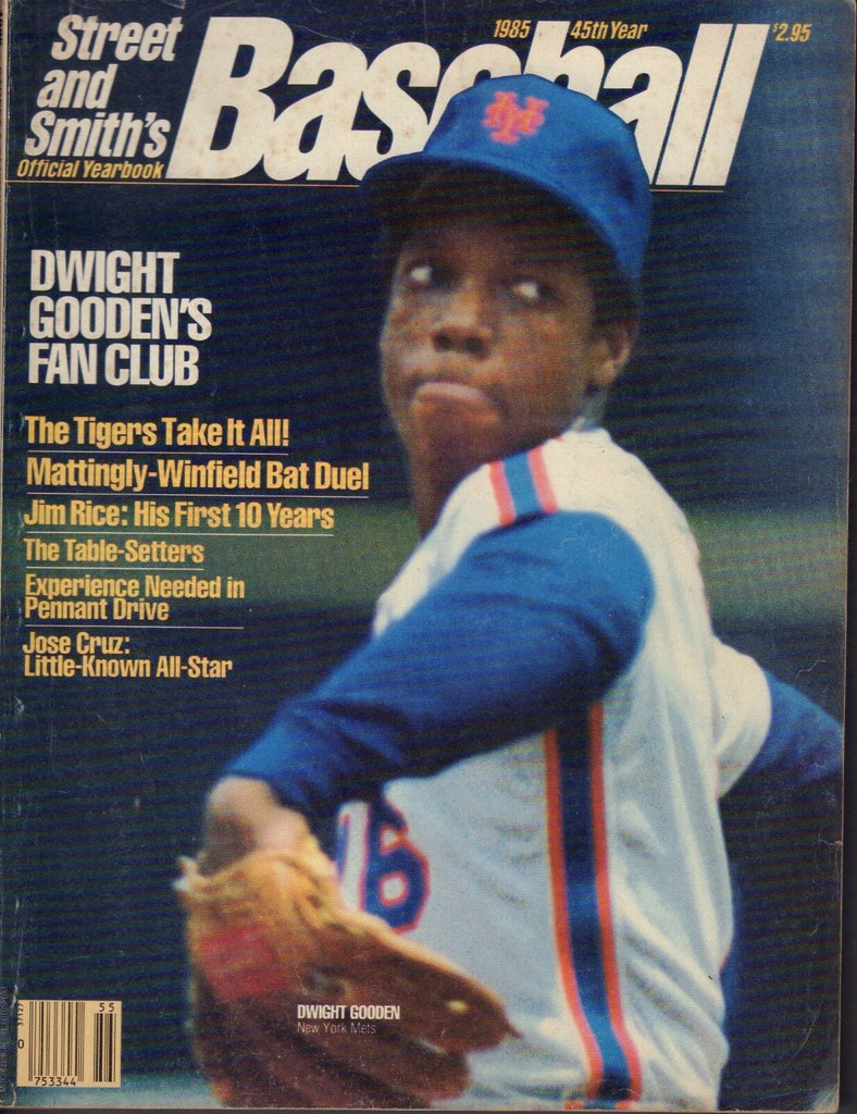 1985 Street & Smith's Baseball Yearbook Dwight Doc Gooden 072717nonjhe