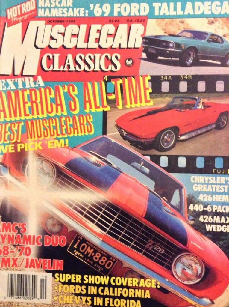 Musclecar Classics Magazine Chrysler's 426 Hemi October 1988 093017nonrh