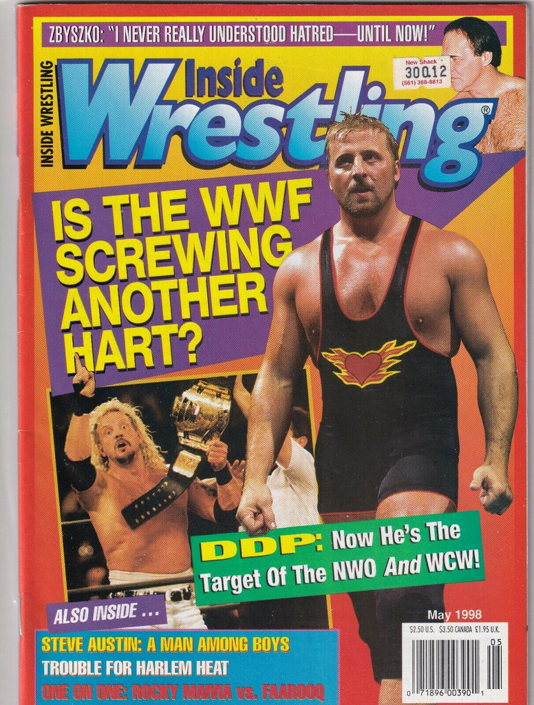 Inside Wrestling Owen Hart DDP Steva Austin May 1998 062219nonr