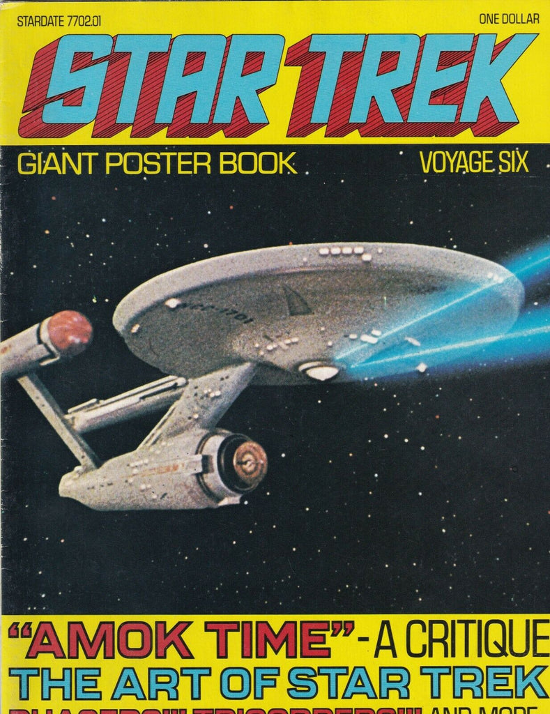 Star Trek Giant Poster Book Voyage No.6 Amok Time 051419nonr