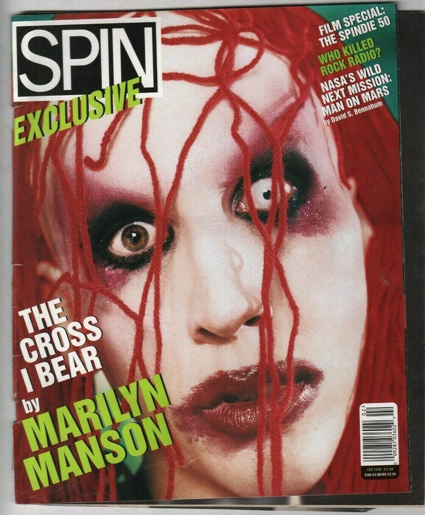 Spin Mag Marilyn Manson & Rock Radio February 1998 010720nonr