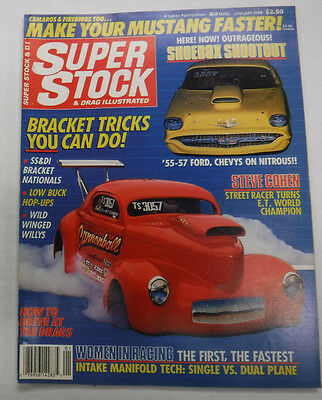 Super Stock Magazine Bracket Tricks January 1988 NO ML 072315R