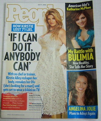 People Weekly Magazine Kirstie Alley, Katharin McPhee July 2006 030713R