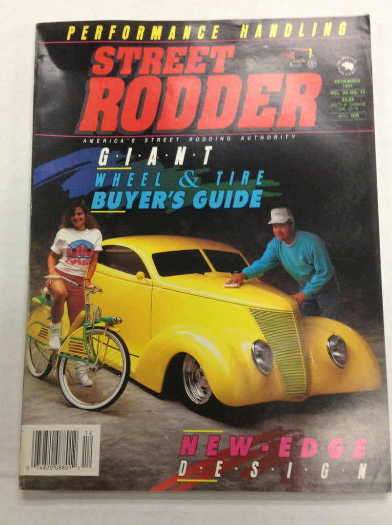 Street Rodder Magazine Wheel & Tire Buyer's Guide December 1991 010517R