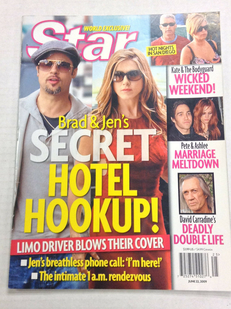 Star Magazine Brad Pitt Angelina Jolie June 22, 2009 010517R