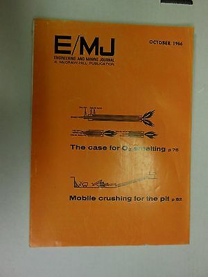 Engineering and Mining October 1966 Thickener Control Device Vol 167 No 10