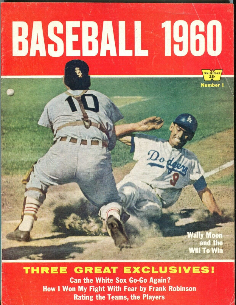 Baseball 1960 Magazine Wally Moon VG No ML 051617nonjhe