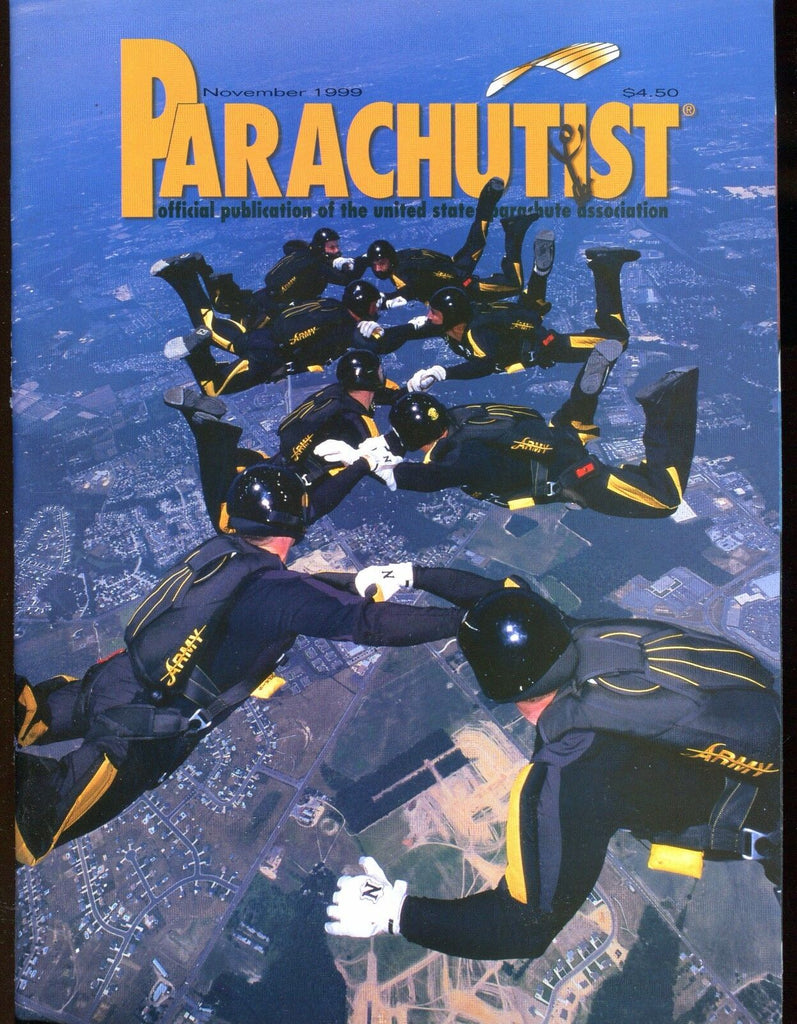 Parachutist Magazine November 1999 U.S. Army FAA EX w/ML On Back 022517nonjhe