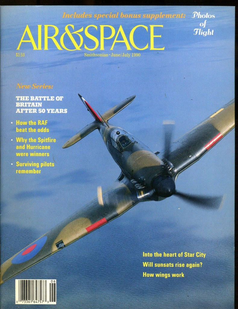 Air & Space Magazine June/July 1990 Battle Of Britain EX No ML 112616jhe