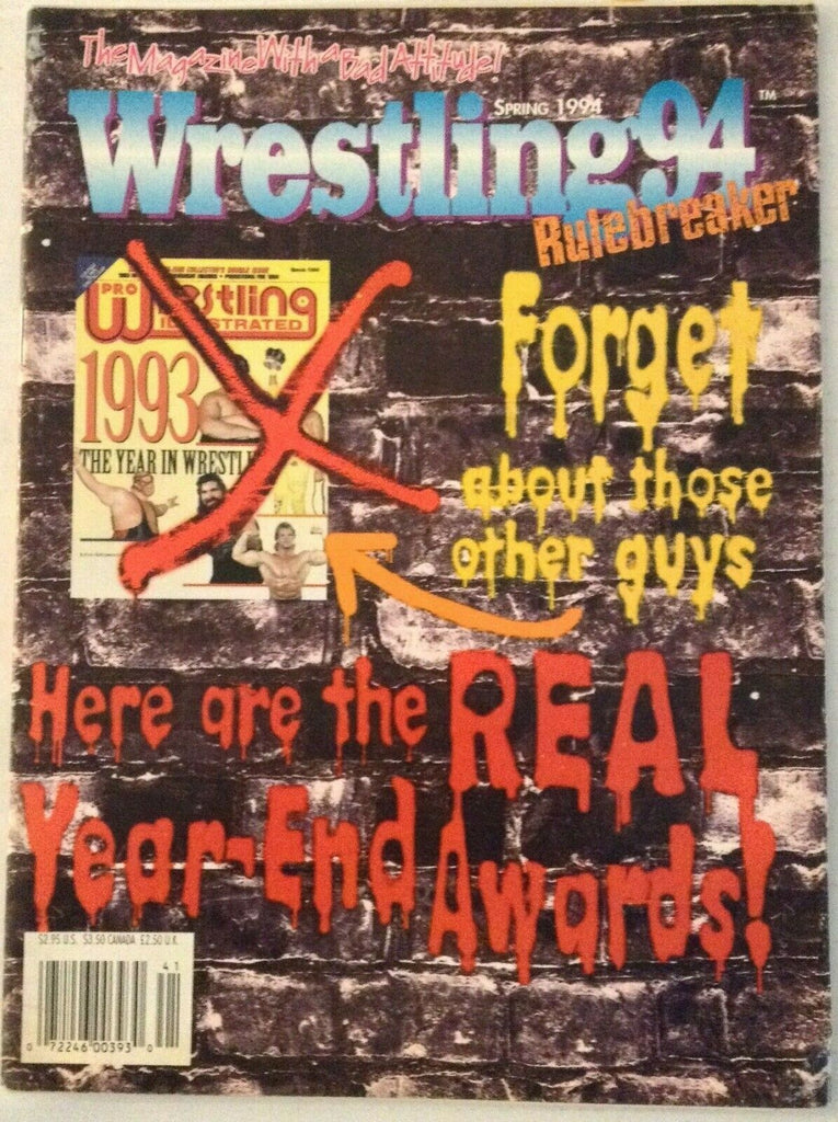 Wrestling Magazine The Year End Awards Spring 1994 022219nonrh