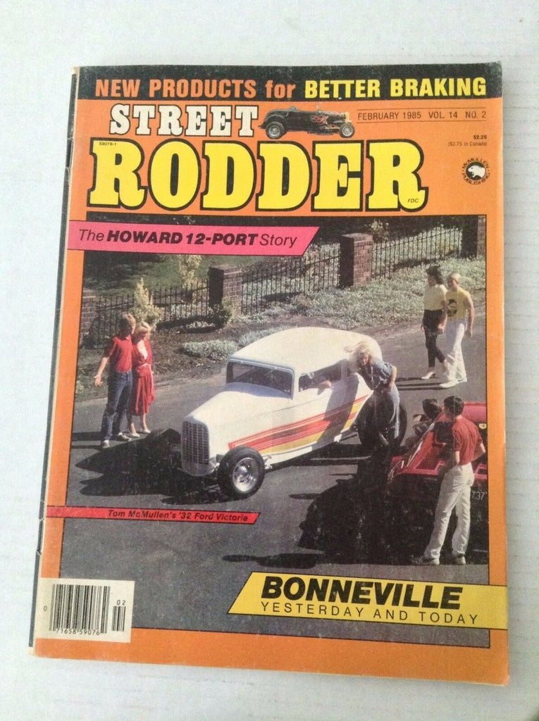 Street Rodder Magazine Howard 12 Port Tom McMullen February 1985 031517NONRH
