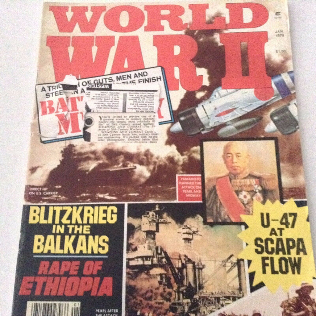 World War II Magazine Blitzkrieg In The Balkans January 1979 071217nonrh