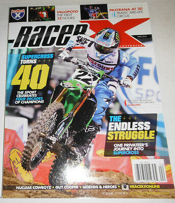 Racer X Magazine Chad Reed & The Endless Struggle April 2014 071714R1
