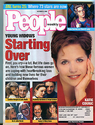 People Magazine October 4 1999 Katie Couric Dana Carvey EX 012116jhe