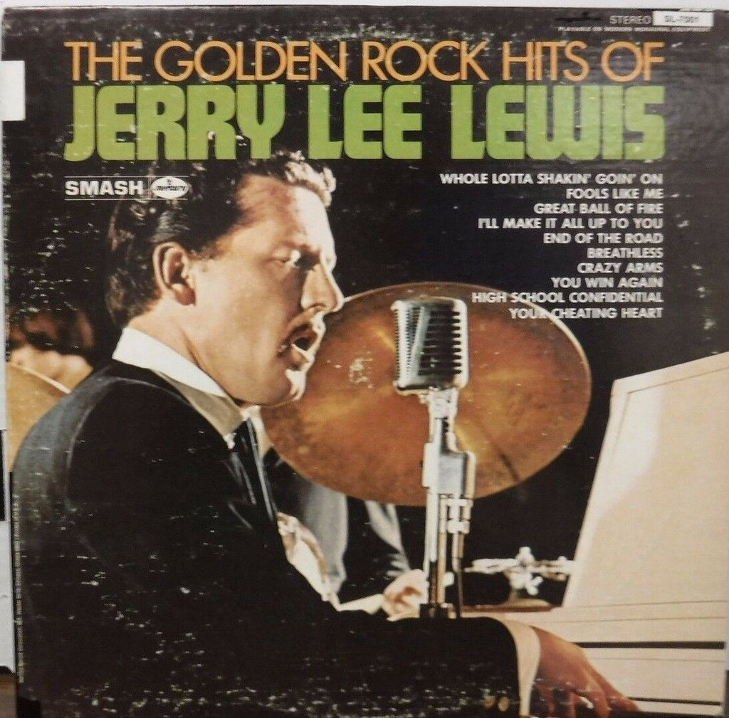 The Golden Rock Hits of Jerry Lee Lewis 33RPM SL7001 112516LLE #2