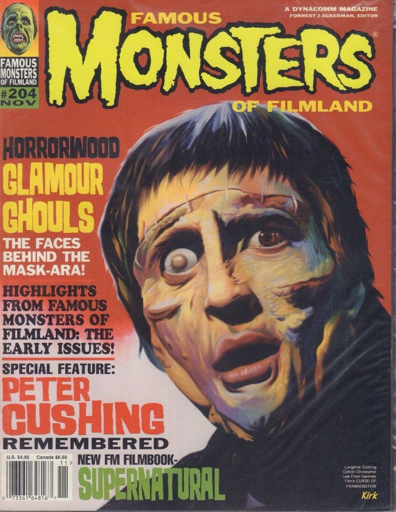 Famous Monsters Of Film Land November #206 Peter Cushing 013018DBE