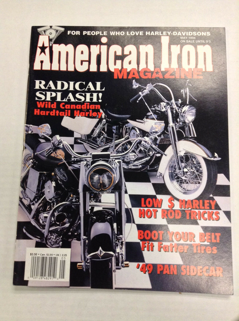 American Iron Magazine Wild Canadian Hardtail Harley May 1994 031017NONRH