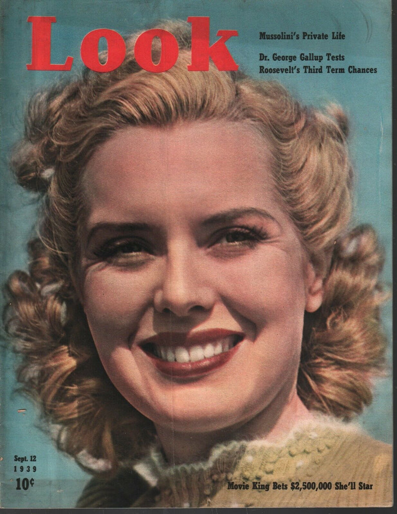 Look Magazine September 12 1939 Brenda Joyce Teddy Roosevelt 081020ame3