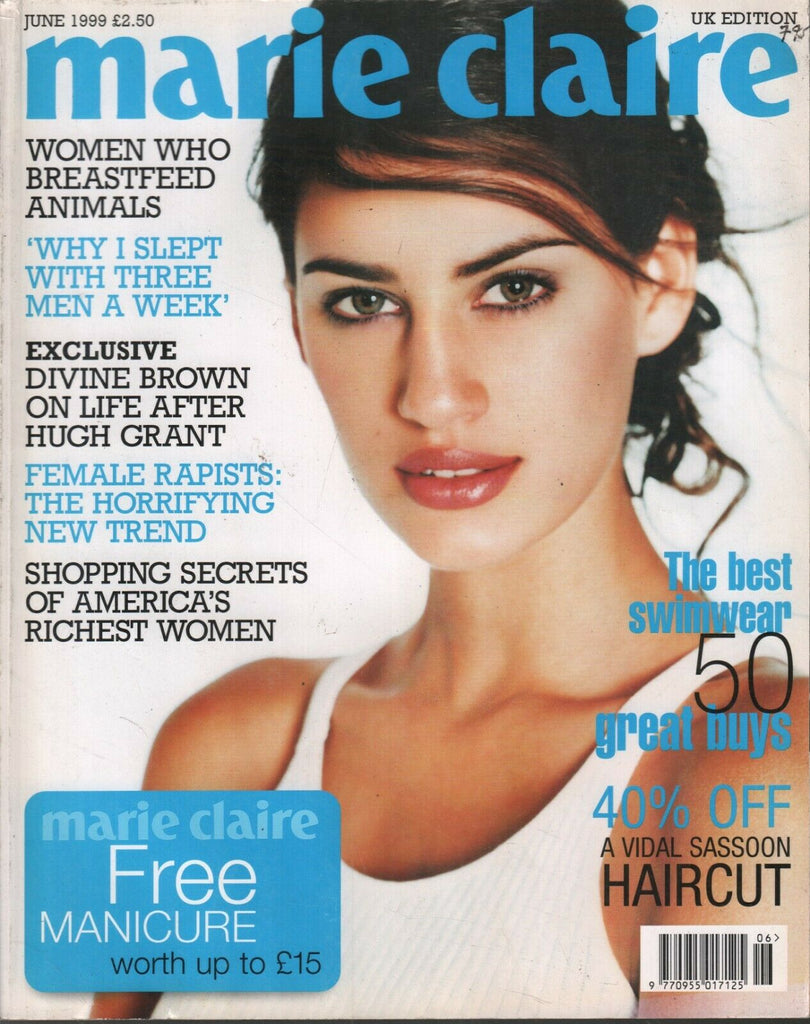 Marie Claire UK Fashion Magazine June 1999 Hugh Grant 012721ame2