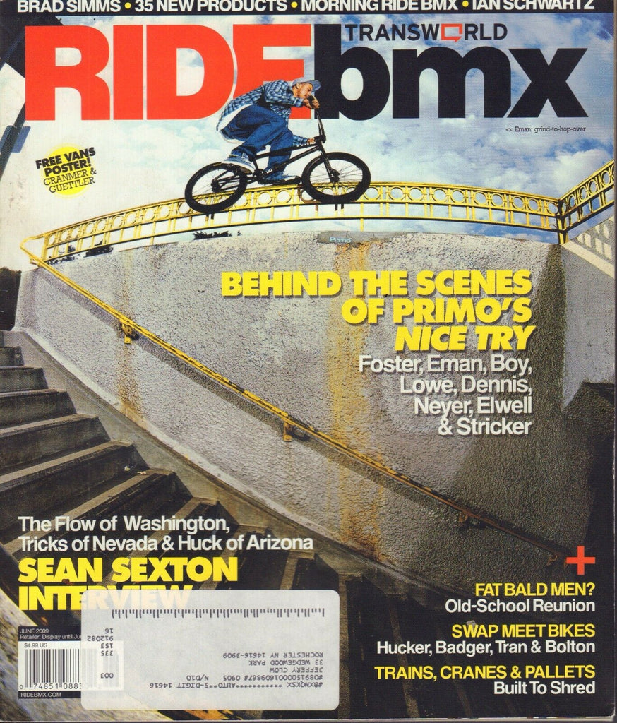 Ride BMX June 2009 Eman, Sean Sexton w/ML 022817nonDBE