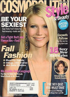 Cosmopolitan Summer / Fall 2008 Gwyneth Paltrow w/ML VG 032216DBE