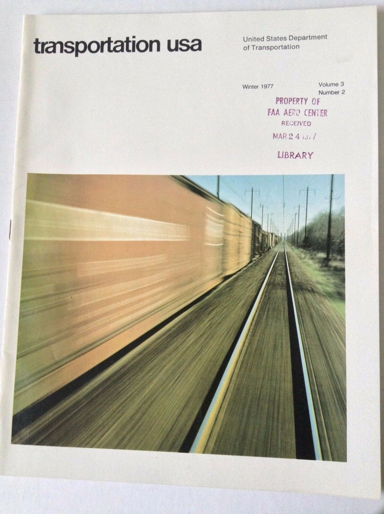 Transportation USA Magazine Secretary Adam Winter 1977 FAL 050517nonrh