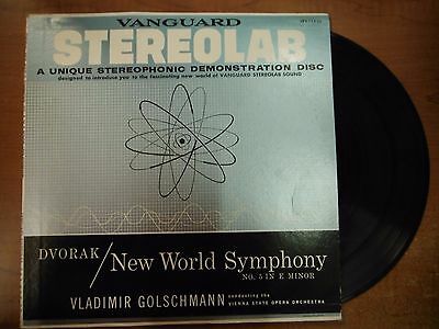 33 RPM Vinyl Dvorak New World Symphony Vanguard Records SRV114 Stereo 031915SM
