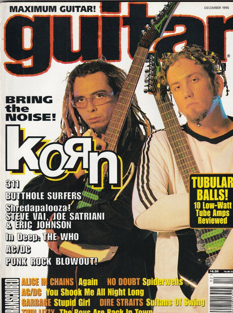 Guitar School Korn & 311 & AC/DC Alice In Chains December 1996 100219nonr