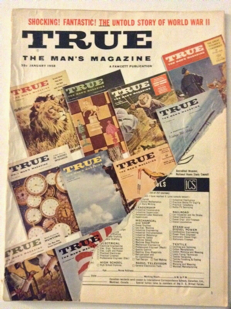 True Magazine Stories of World War II January 1958 041819nonrh