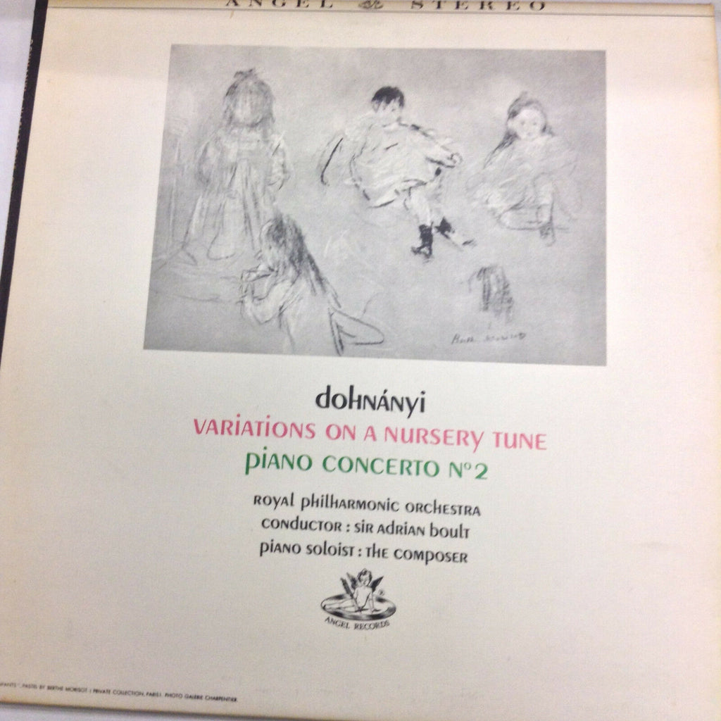 Dohnanyi Variations On A Nursery Tune 35538 33RPM Records 031717RR