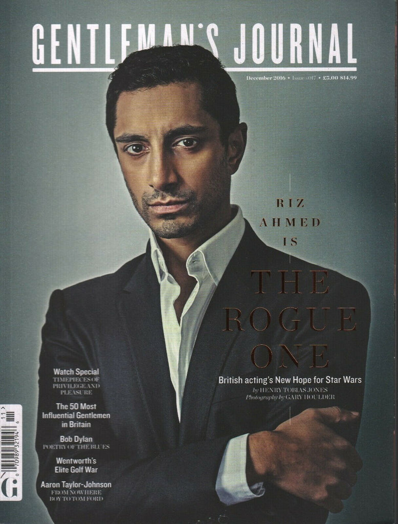 Gentleman's Journal December 2016 Riz Ahmed Bob Dylan f030420AME2