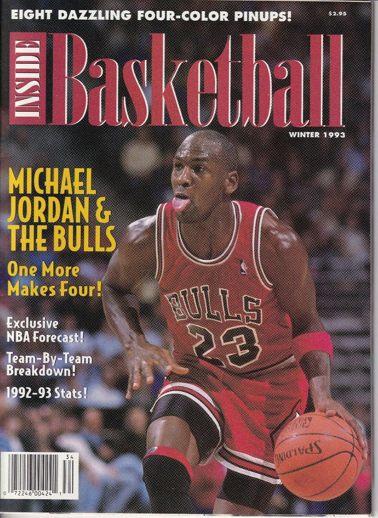 Inside Basketball Magazine Michael Jordan Bulls Winter 1993 040819nonr