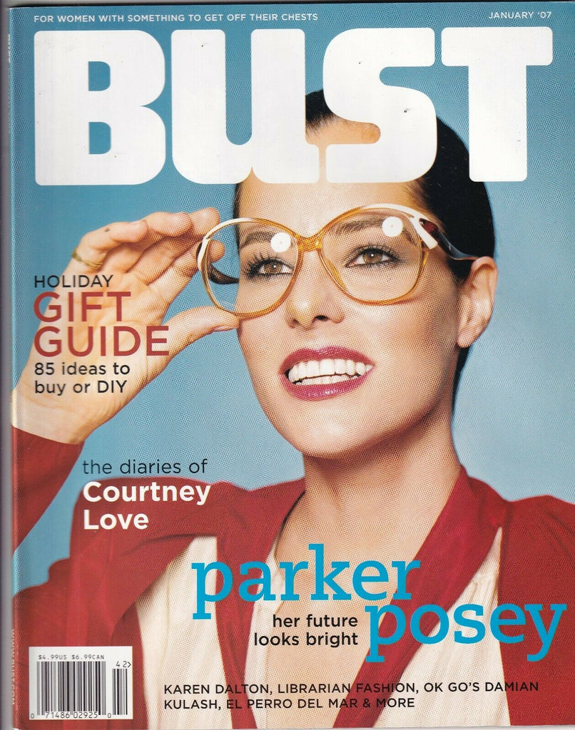 Bust Magazine Courtney Love Parker Posey Dec/Jan 2007 090319nonr