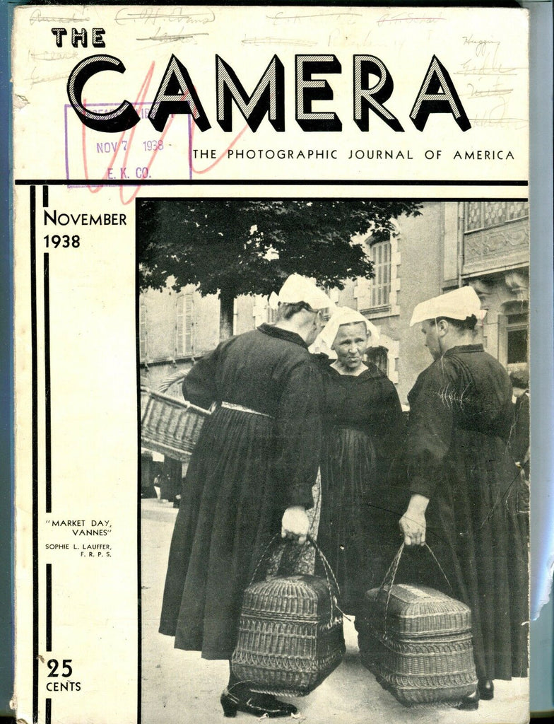 The Camera Magazine November 1938 Sophie Lauffer ACC 042517nonjhe